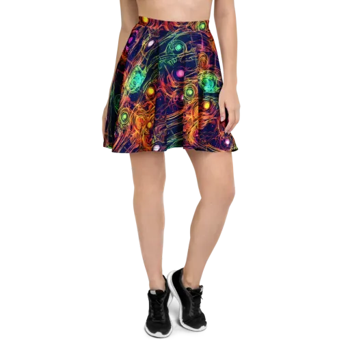 Stellar Circuit on a Skater Skirt