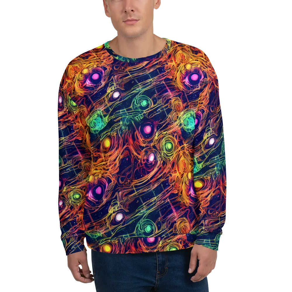 Stellar Circuit on Sweatshirt — Front