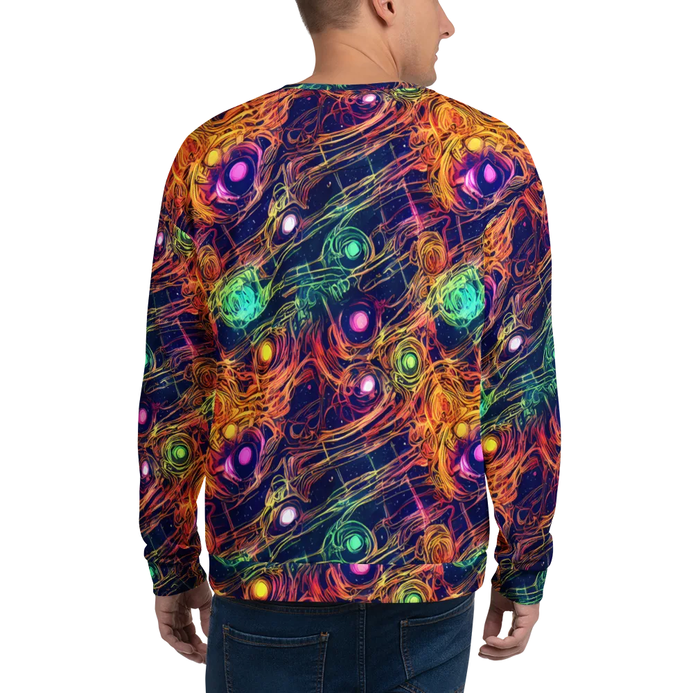 Stellar Circuit on Sweatshirt — Back
