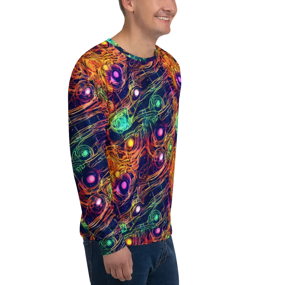 Stellar Circuit on Sweatshirt — Right Front