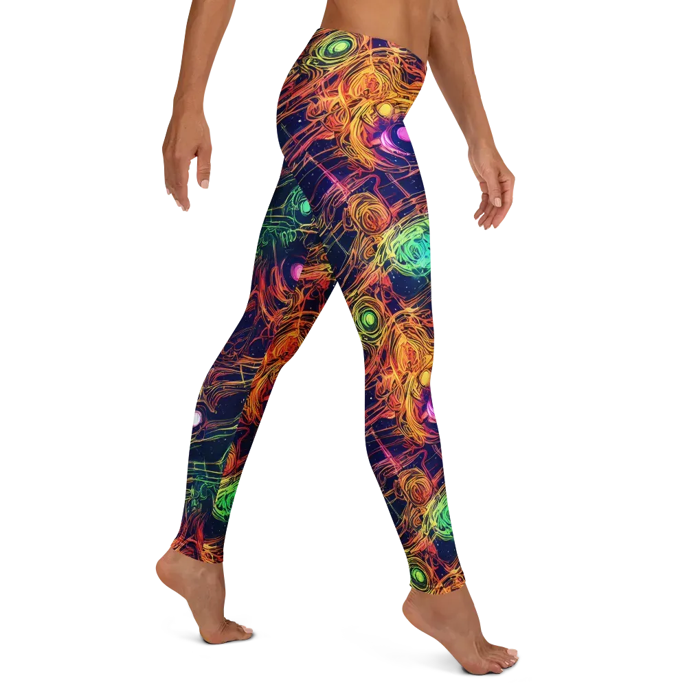 Stellar Circuit on Leggings — Right