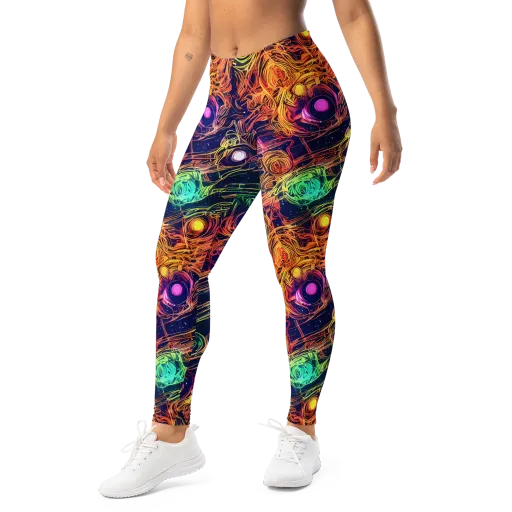 Stellar Circuit on a Leggings