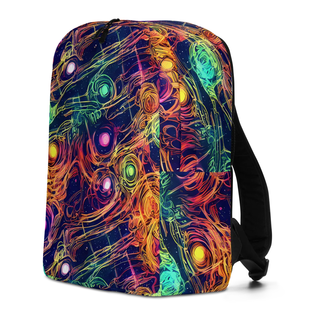 Stellar Circuit on Minimalist Backpack — Left