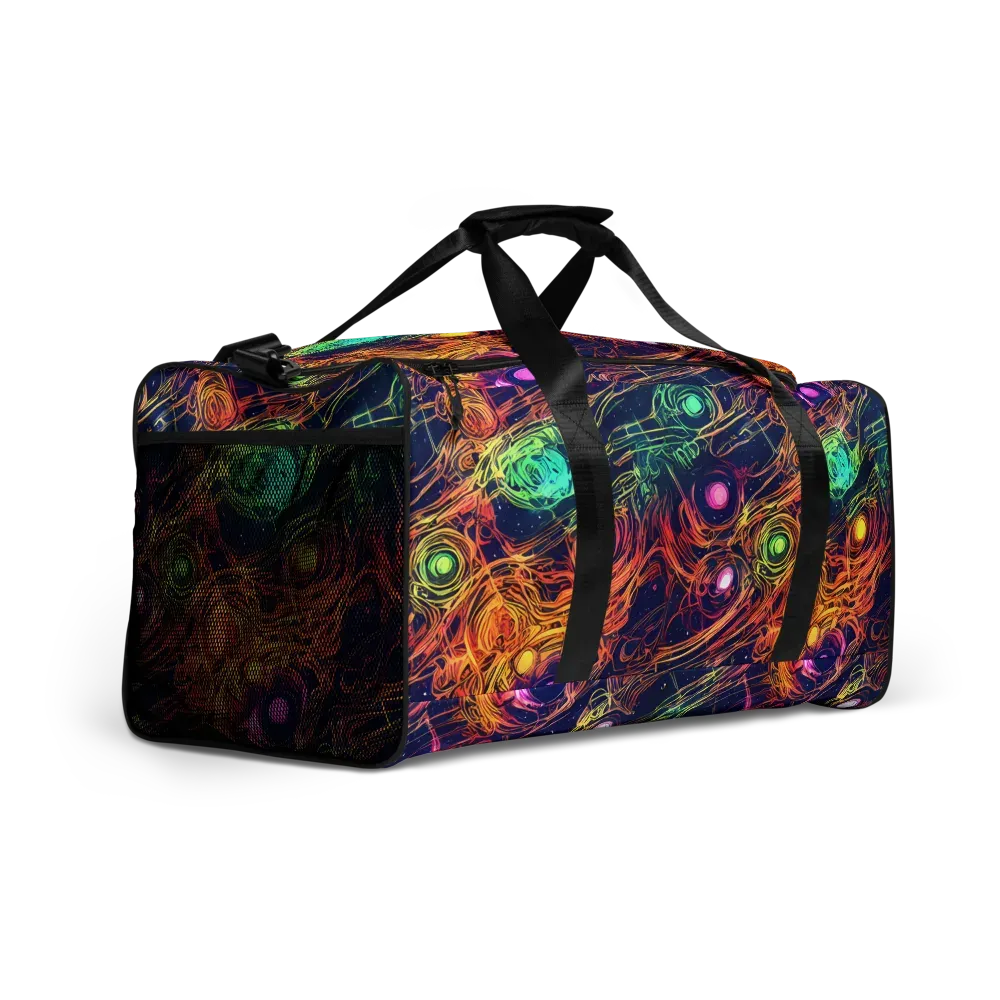 Stellar Circuit on Duffle Bag — Right Front