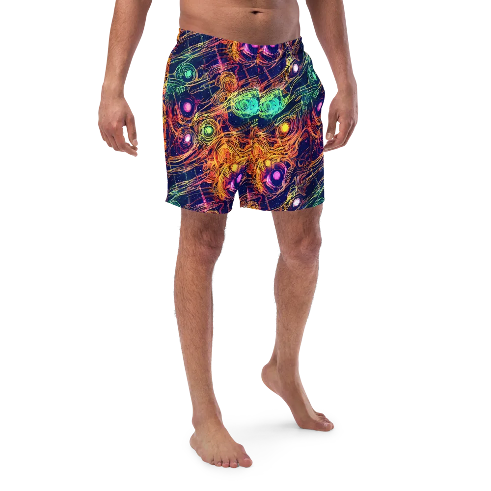 Stellar Circuit on Swim Trunks — Front