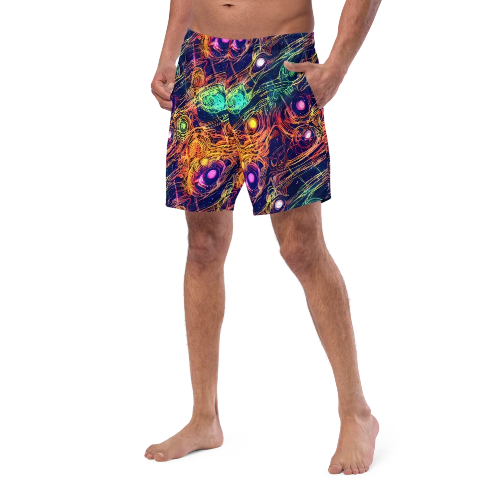 Stellar Circuit on Swim Trunks — Left Front