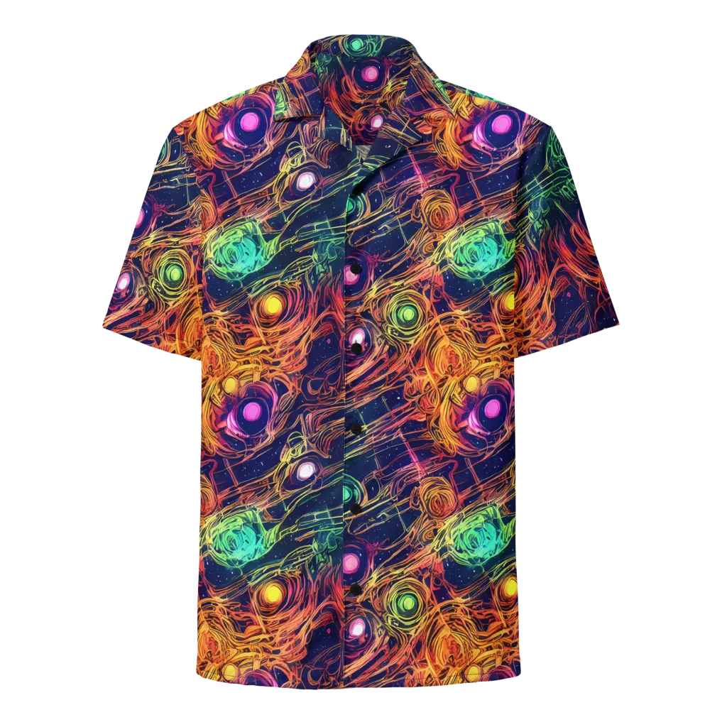 Stellar Circuit on Button Shirt — Front