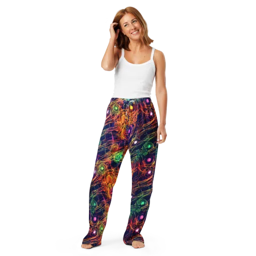 Stellar Circuit on a Women's Pajama Pants