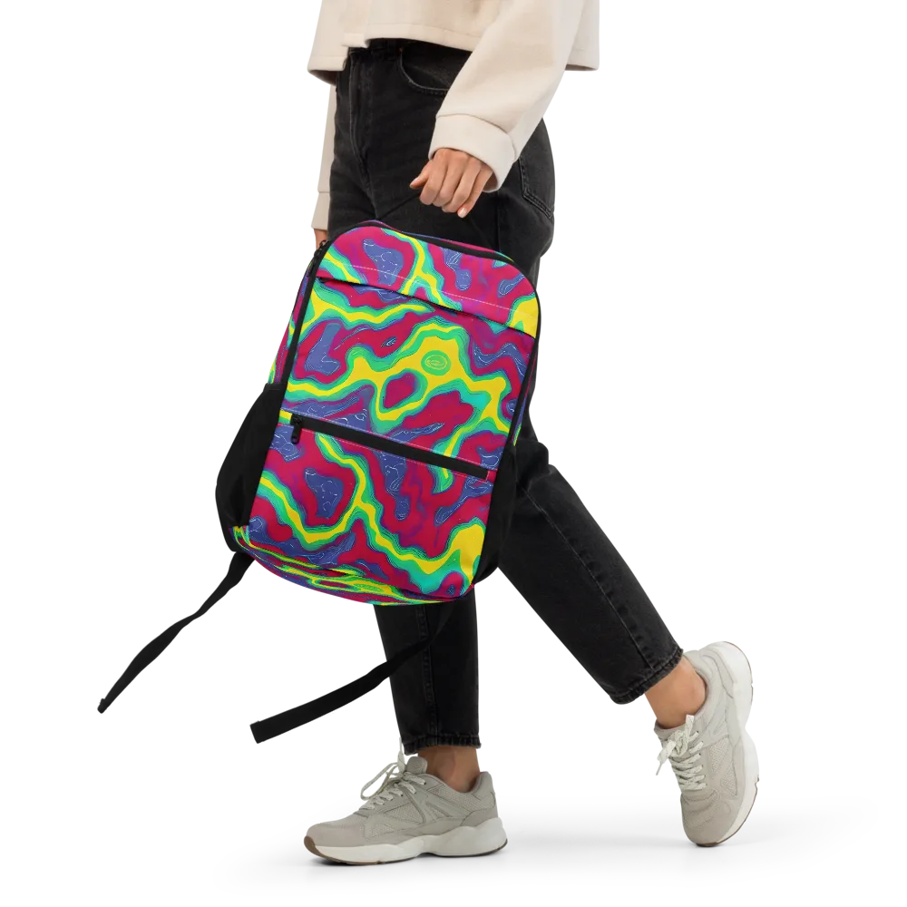 Voltage Valley on Utility Backpack — Front