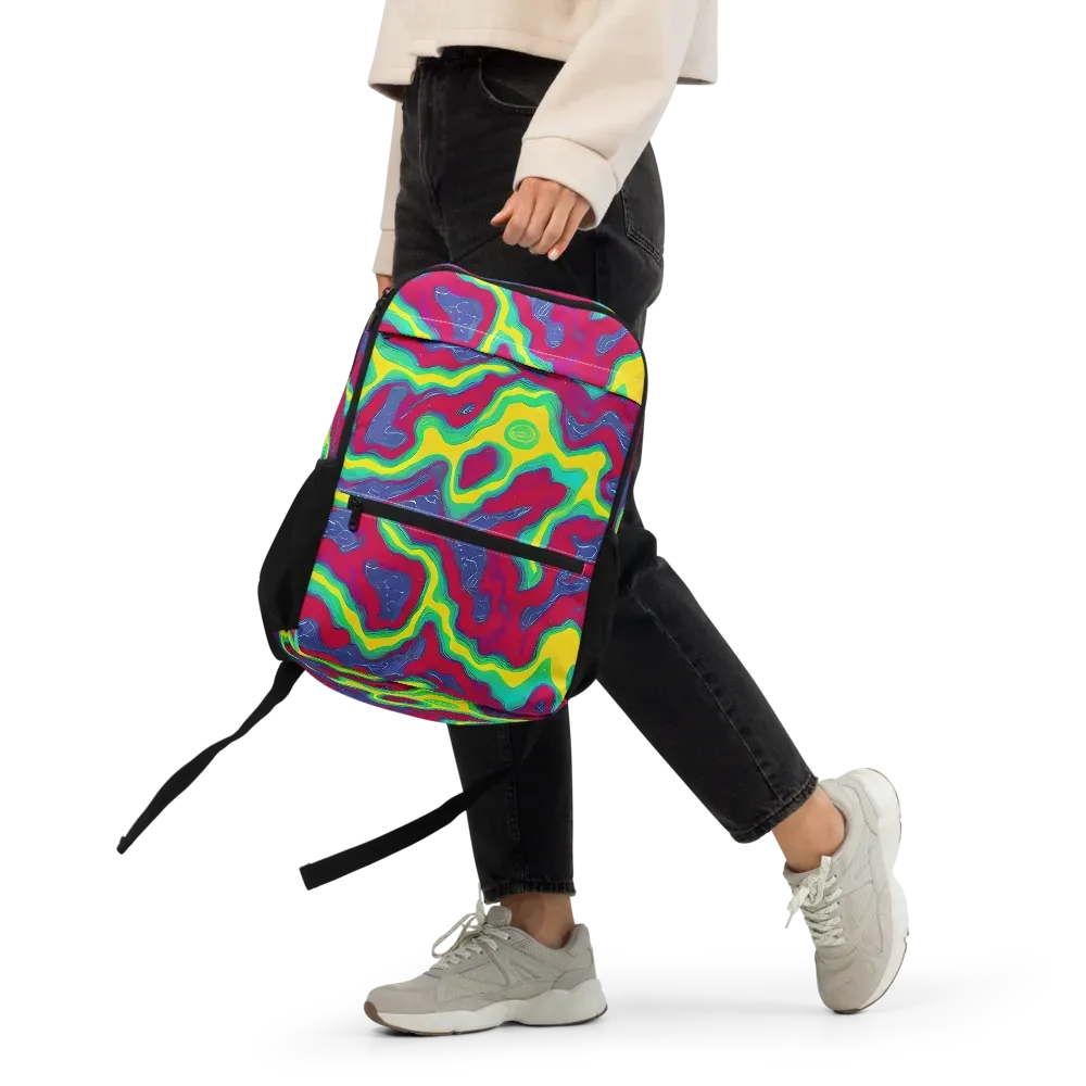 Voltage Valley on Utility Backpack — Front