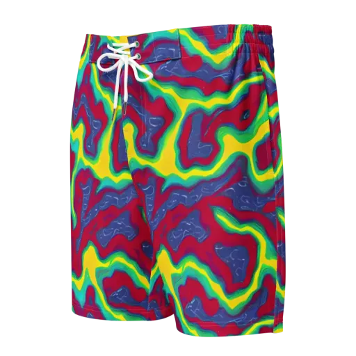 Voltage Valley on a Men's Board Shorts