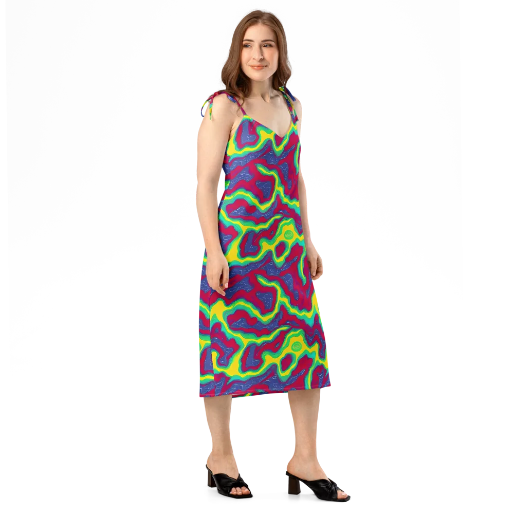 Voltage Valley on Slip Dress — Right Front