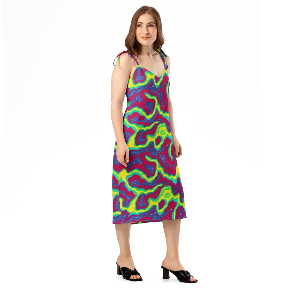 Voltage Valley on Slip Dress — Right Front