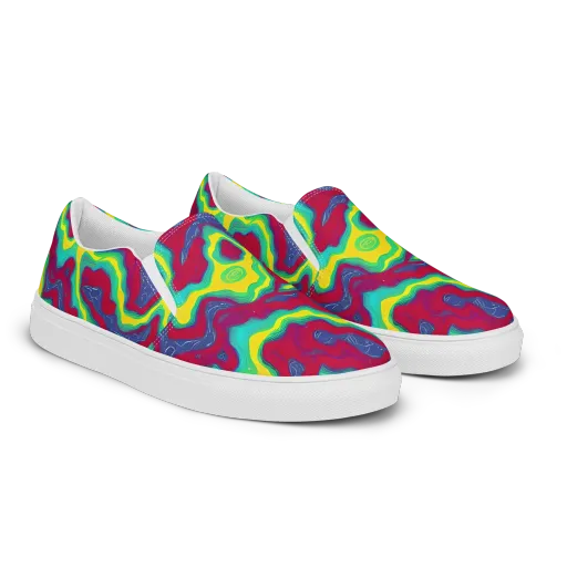 Voltage Valley on a Women's Slip-On Canvas Shoes
