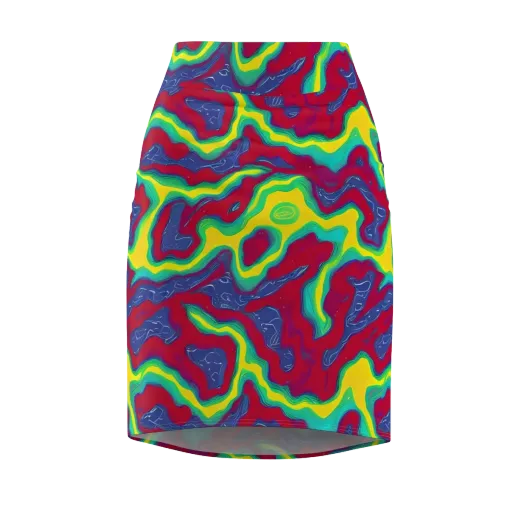 Voltage Valley on a Pencil Skirt