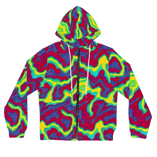 Voltage Valley on a Women's Full-Zip Hoodie