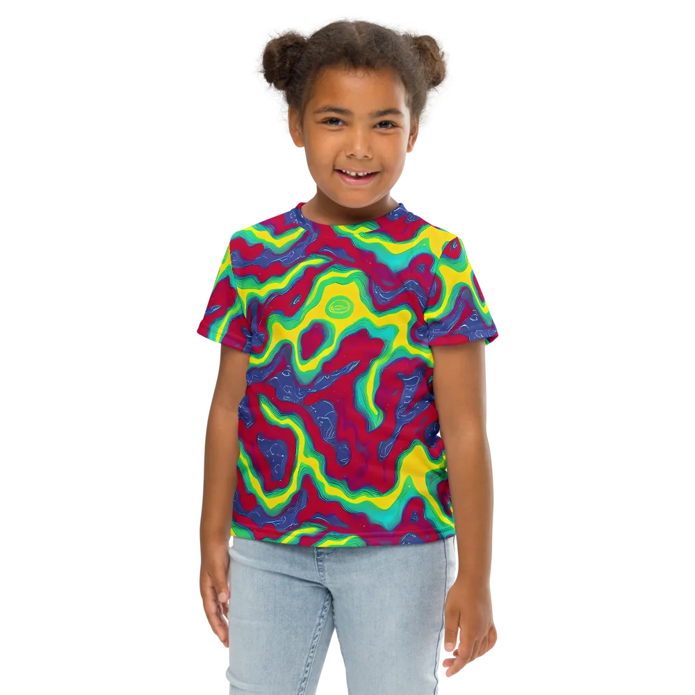 Voltage Valley on Kids Crew Neck T-Shirt — Front