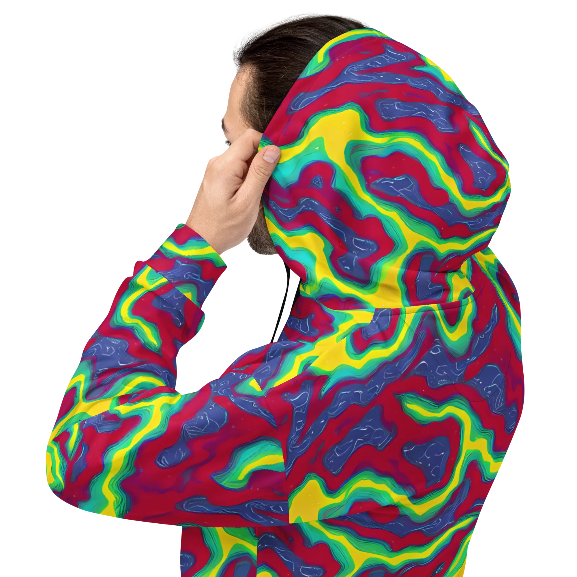 Voltage Valley on Hoodie — Back
