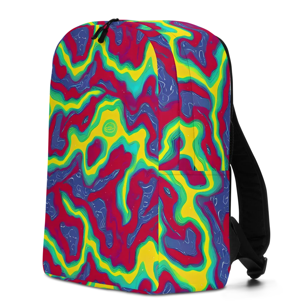 Voltage Valley on Minimalist Backpack — Left