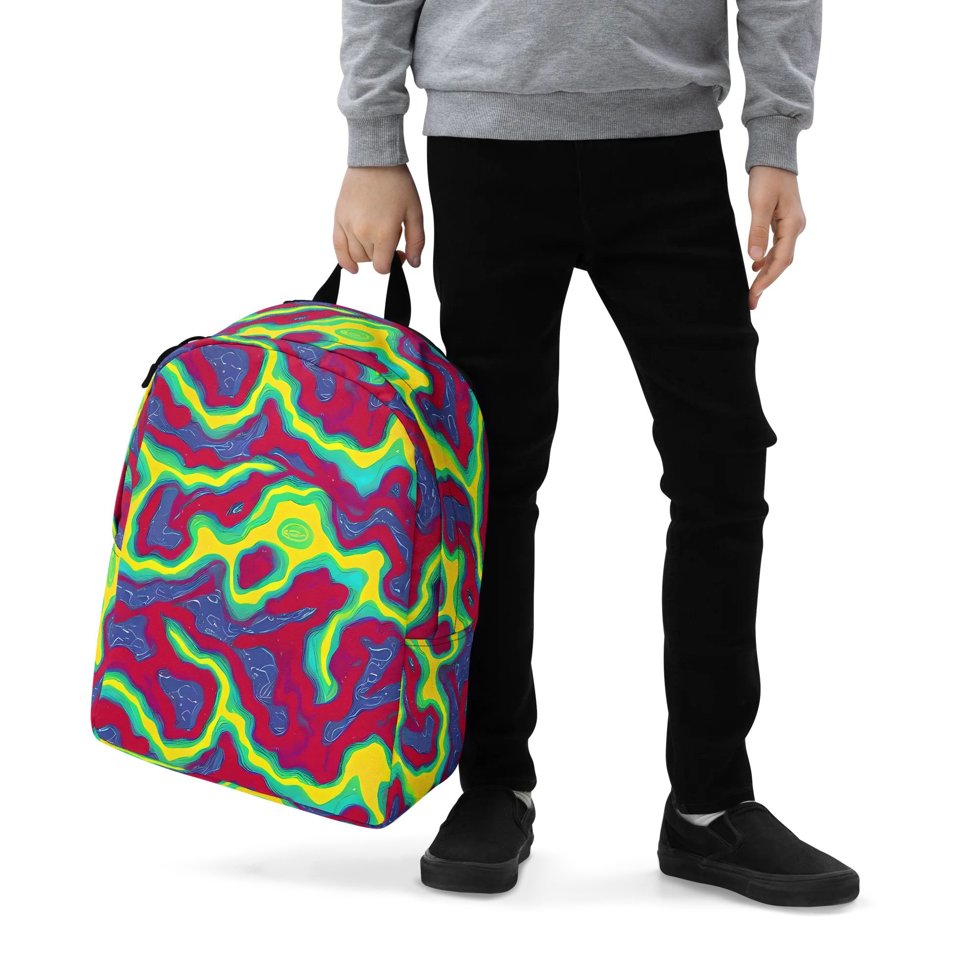 Voltage Valley on Minimalist Backpack — Zoomed-in