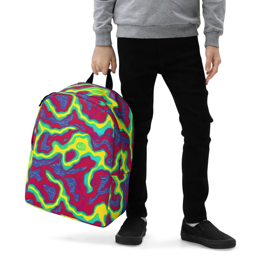 Voltage Valley on Minimalist Backpack — Zoomed-in