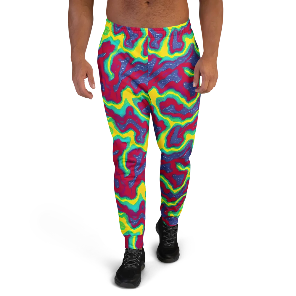 Voltage Valley on Men's Joggers — Front