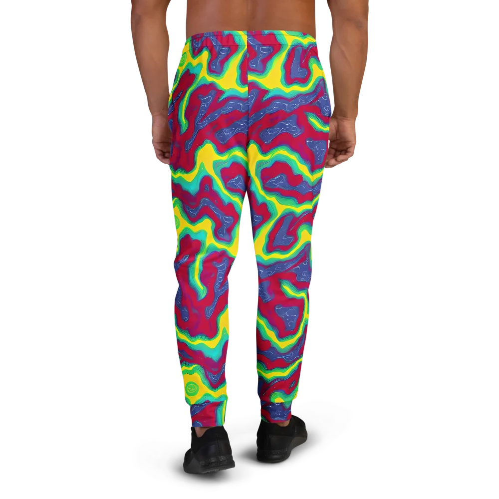 Voltage Valley on Men's Joggers — Back