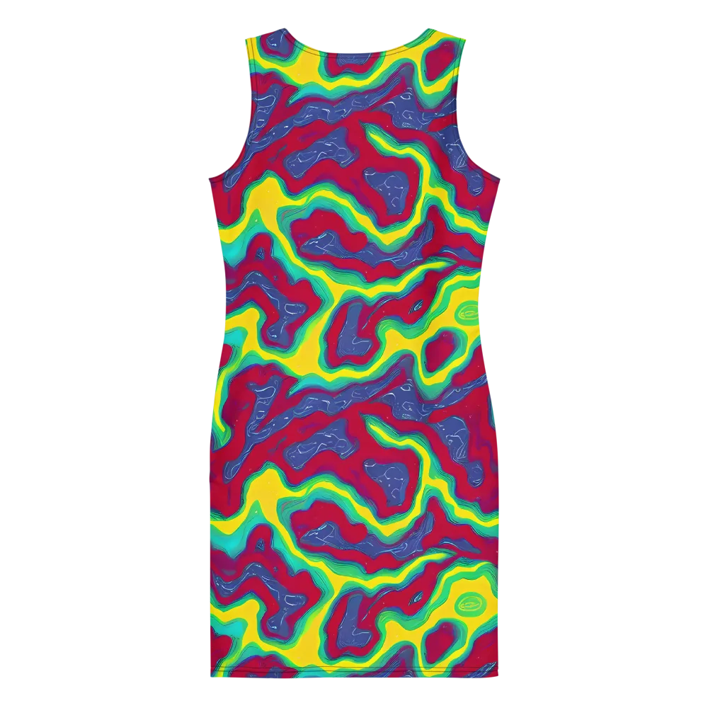 Voltage Valley on Bodycon Dress — Back