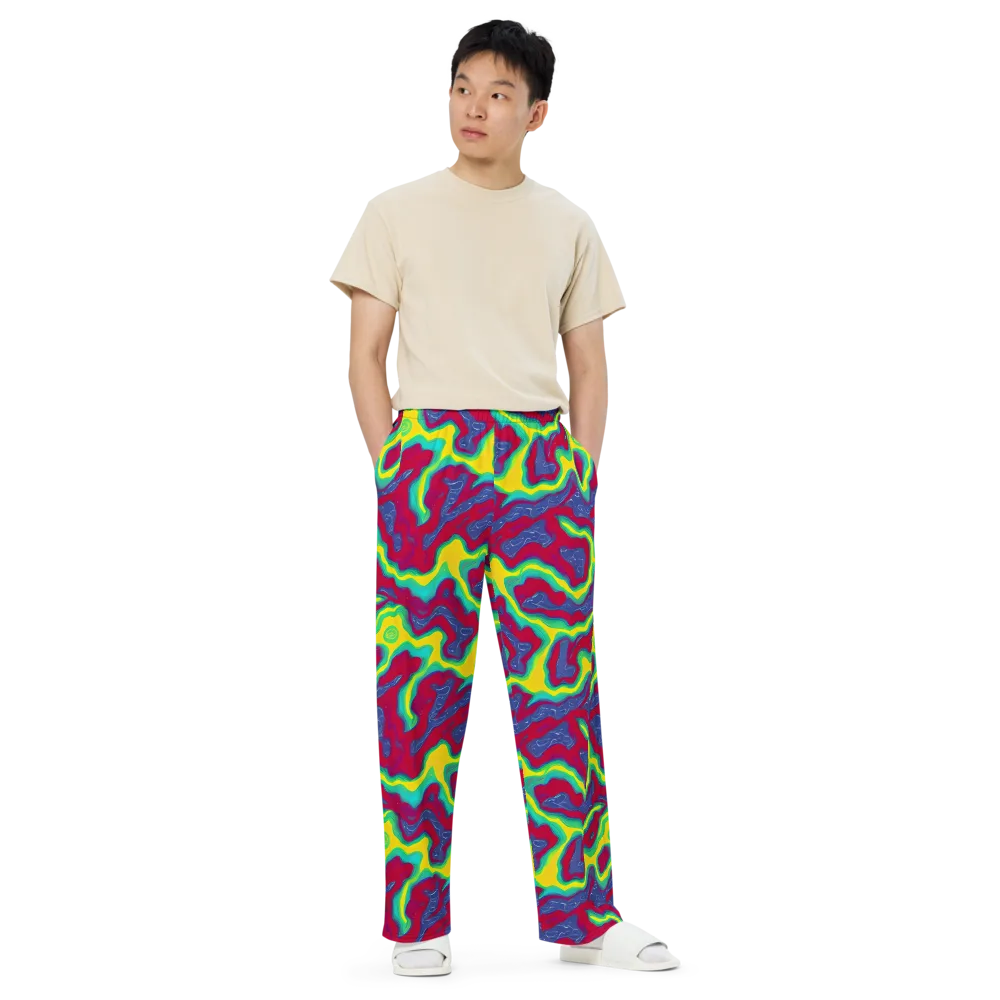 Voltage Valley on Wide-Leg Pants — Front