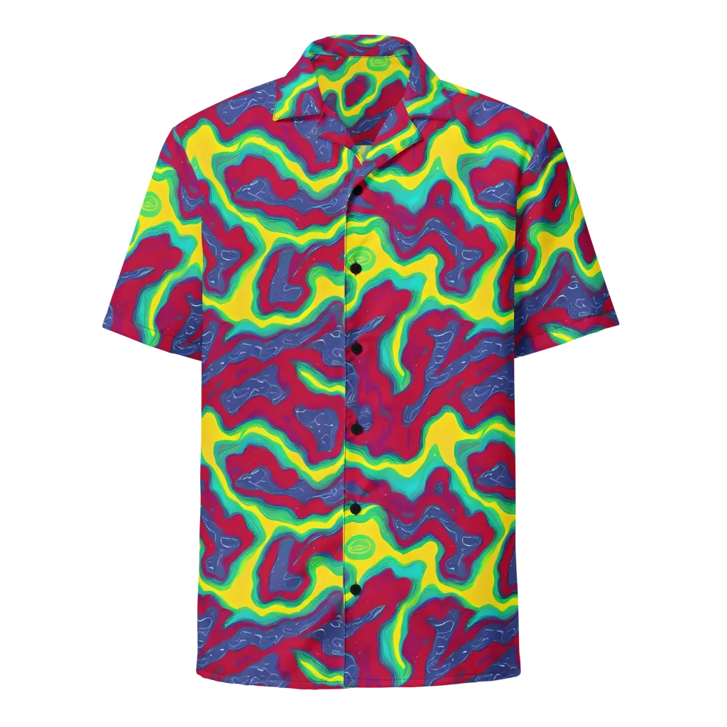 Voltage Valley on Button Shirt — Front