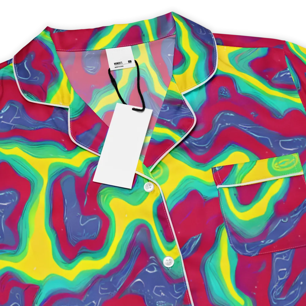Voltage Valley on Women's Short Sleeve Pajama Top — Product details