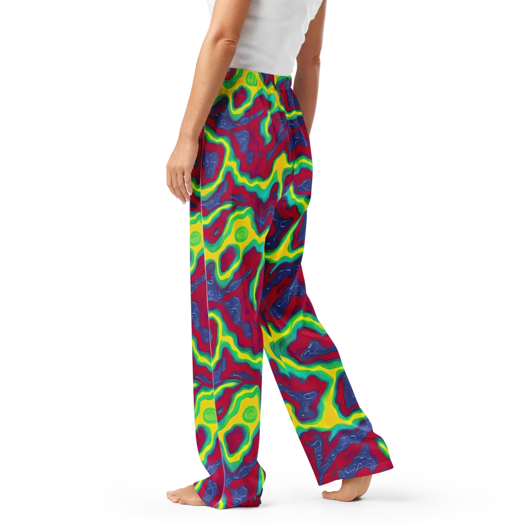 Voltage Valley on Women's Pajama Pants — Left
