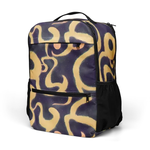 Midnight Ouroboros on a Utility Backpack
