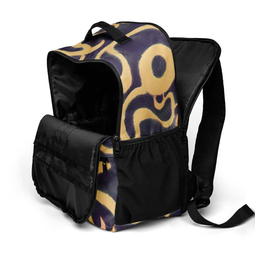 Midnight Ouroboros on Utility Backpack — Product details 2