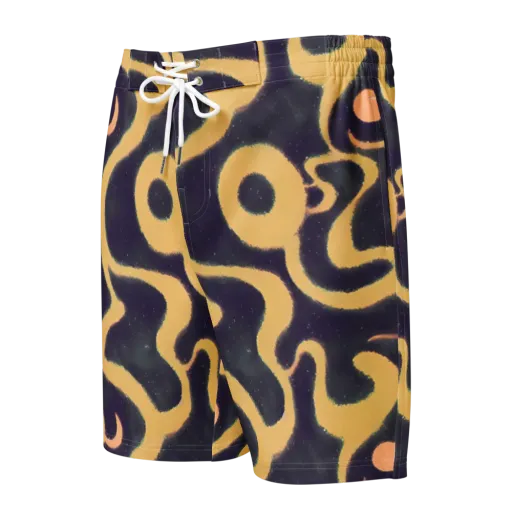 Midnight Ouroboros on a Men's Board Shorts