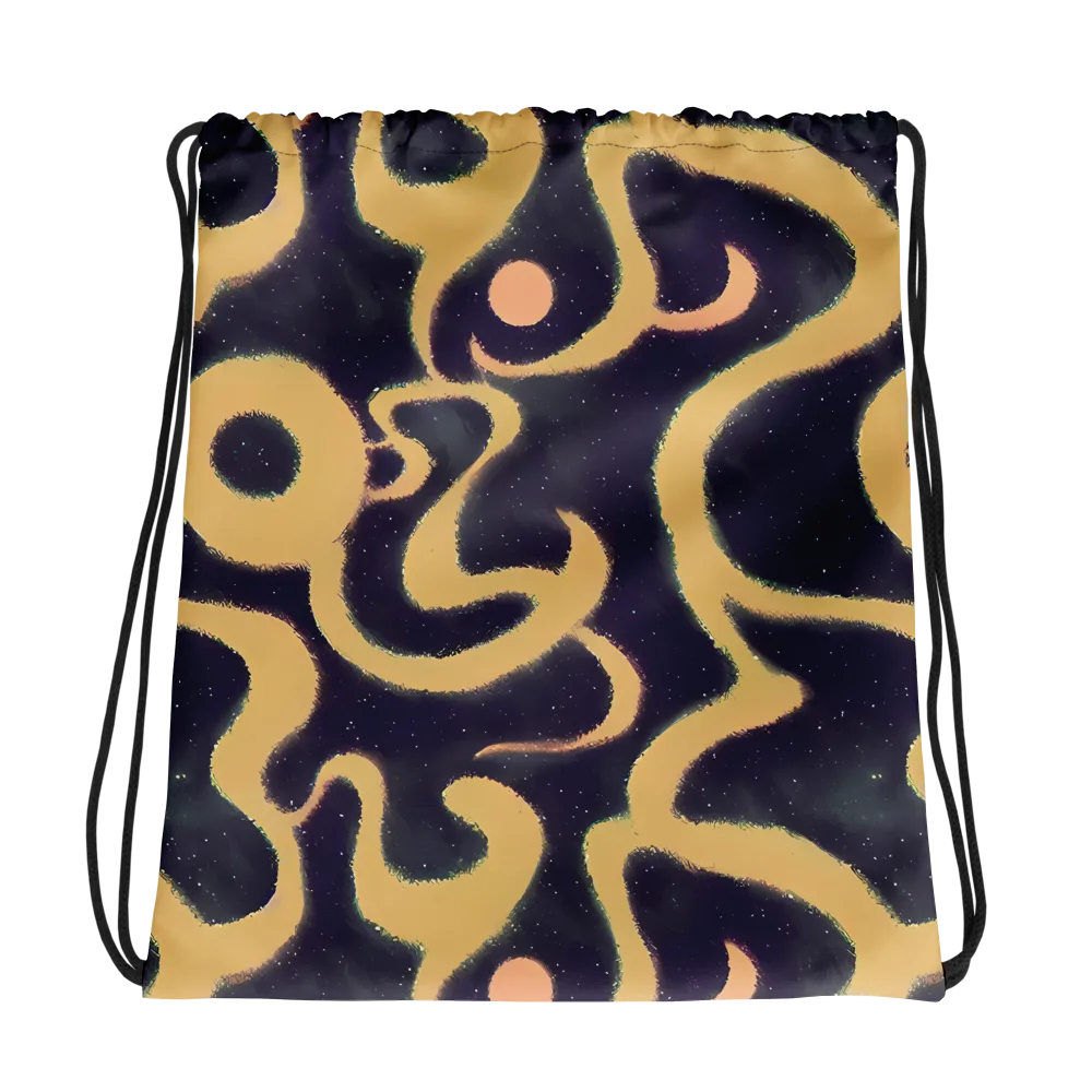 Midnight Ouroboros on Drawstring Bag — Photo