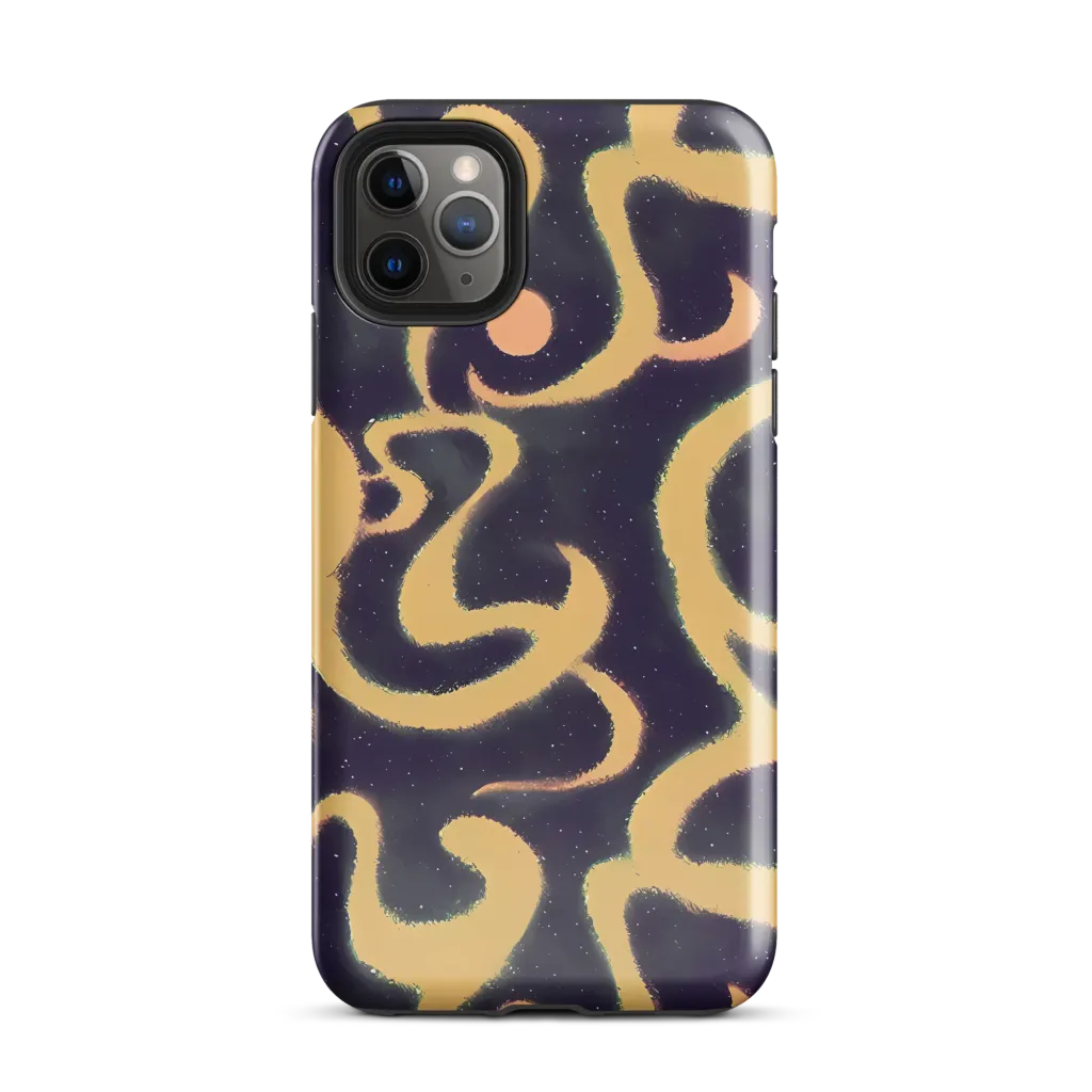 Midnight Ouroboros on Tough Case for iPhone® — Front