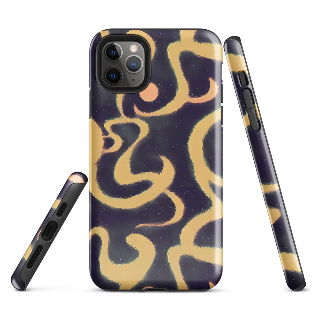 Midnight Ouroboros on Tough Case for iPhone® — Front