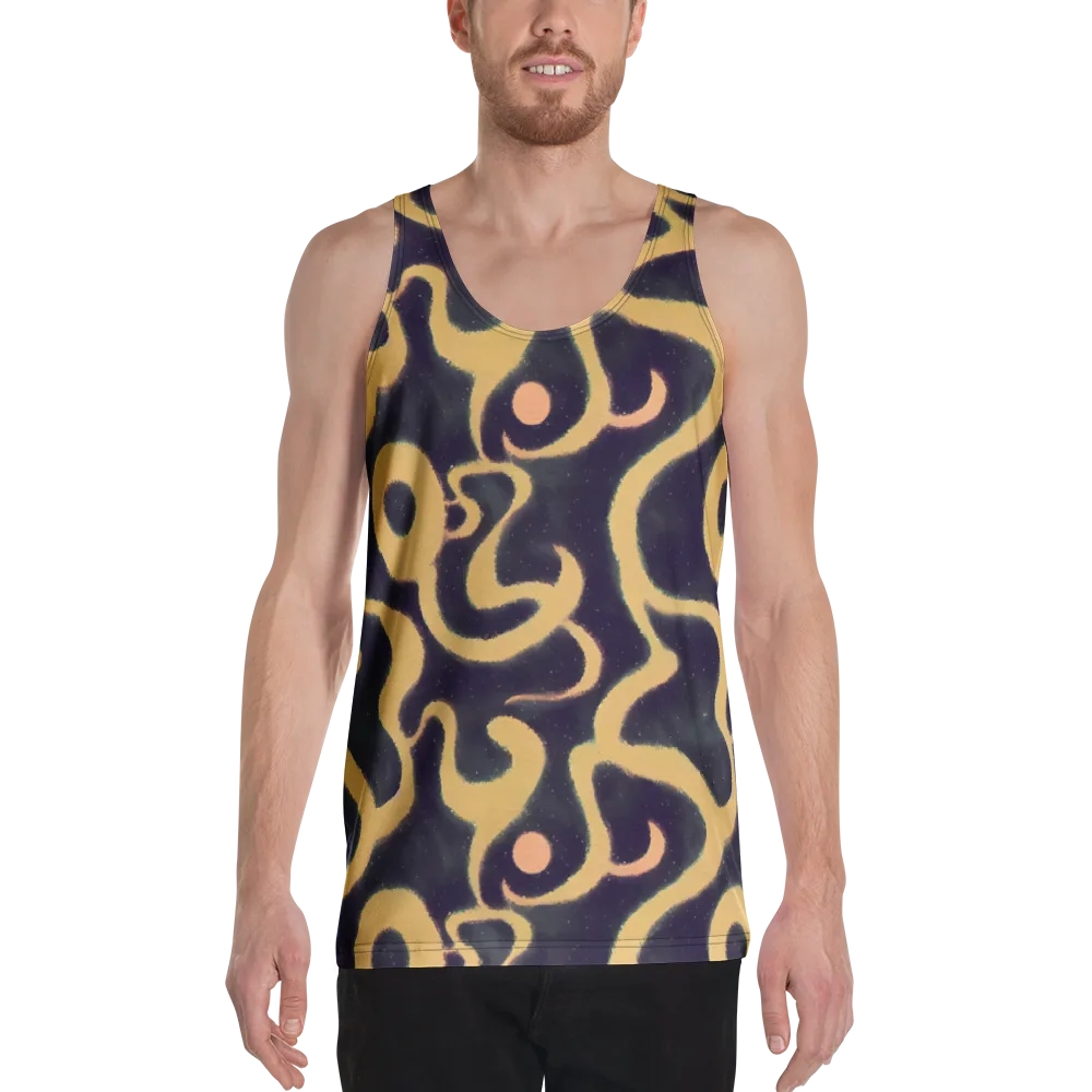 Midnight Ouroboros on Men's Tank Top — Front
