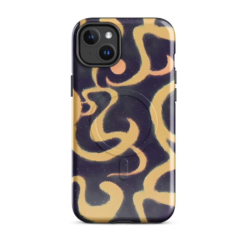 Midnight Ouroboros on MagSafe Tough Case for iPhone® — Front