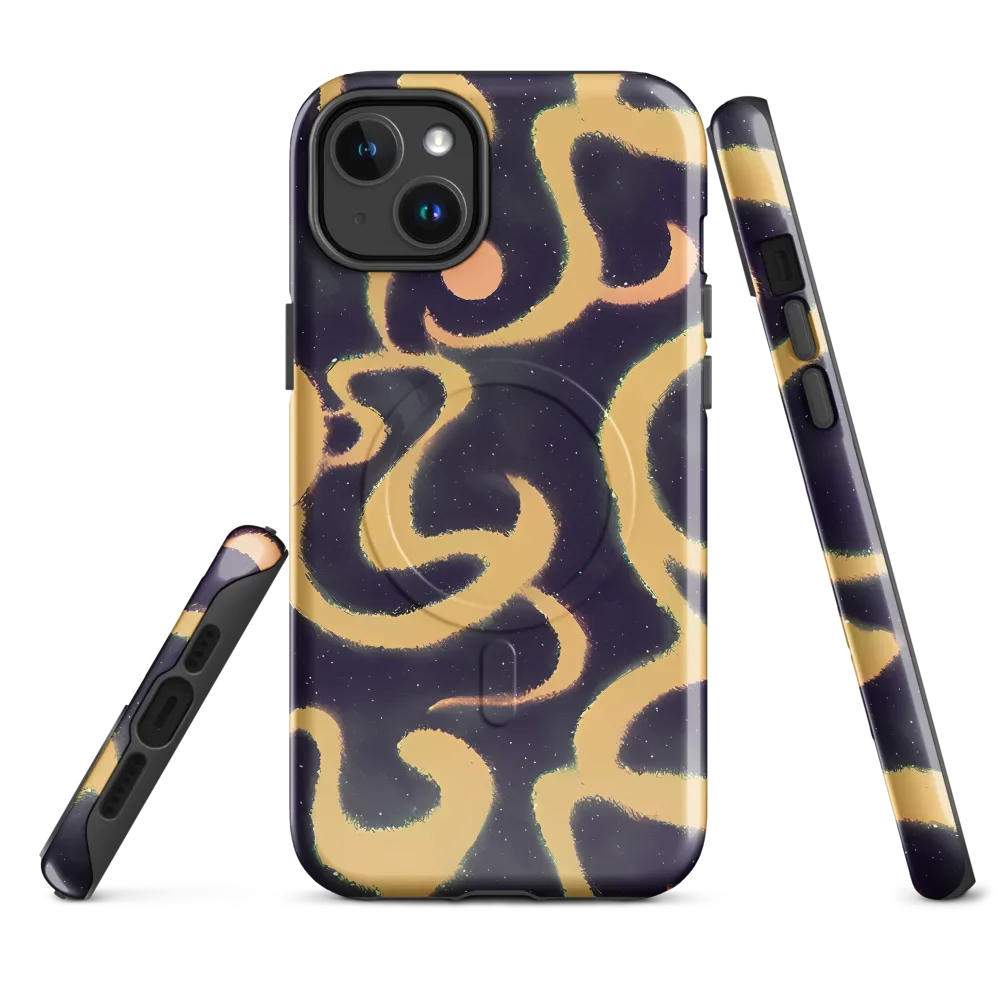 Midnight Ouroboros on MagSafe Tough Case for iPhone® — Front