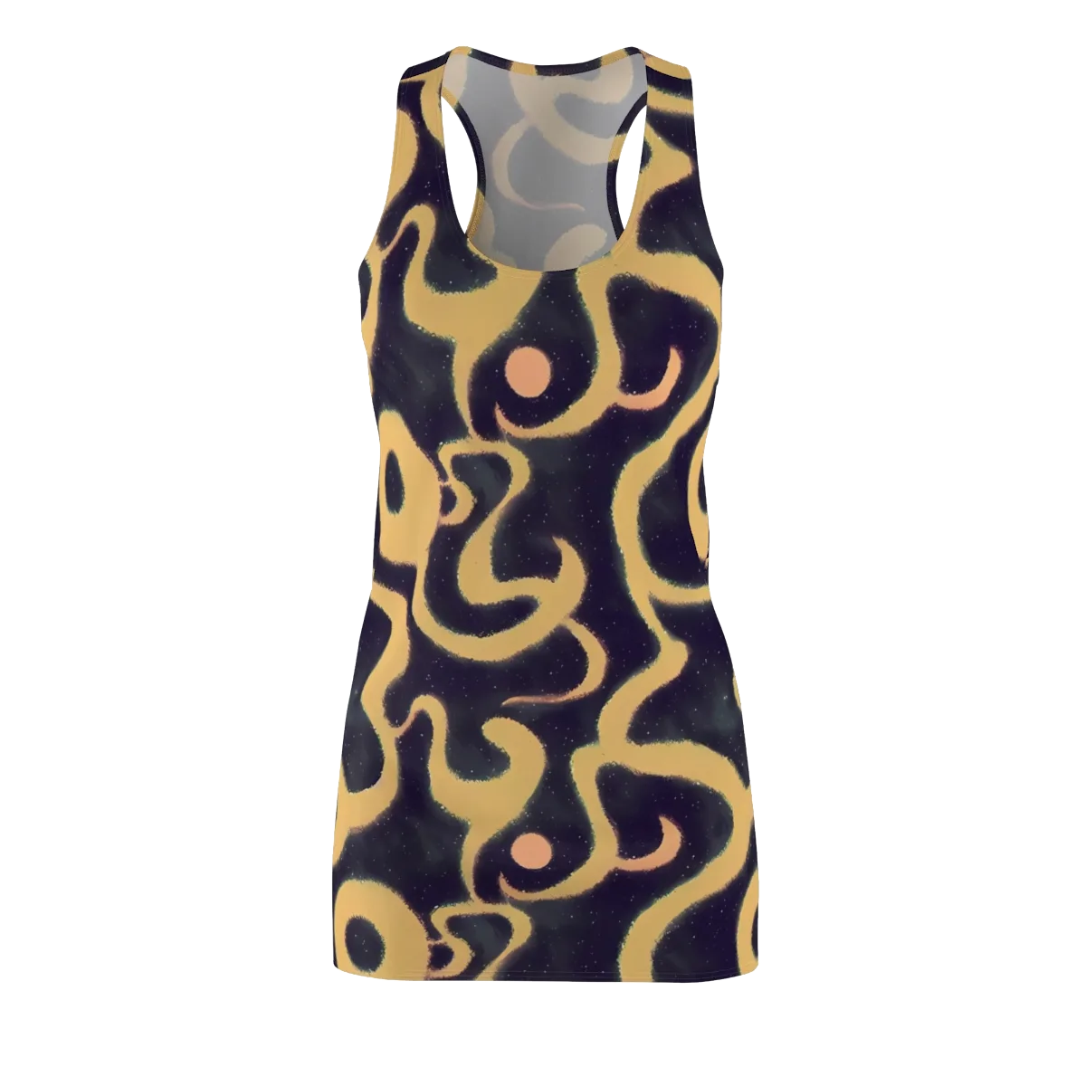 Midnight Ouroboros on Racerback Dress — Front