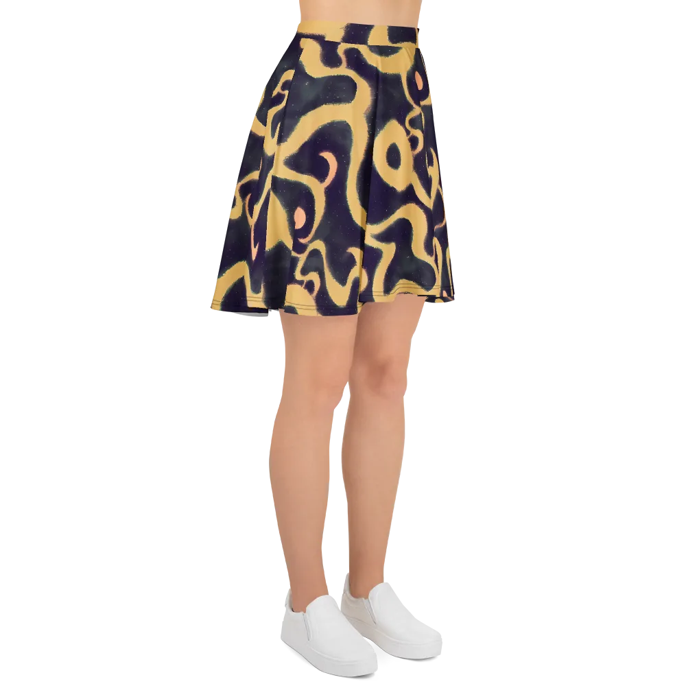 Midnight Ouroboros on Skater Skirt — Right
