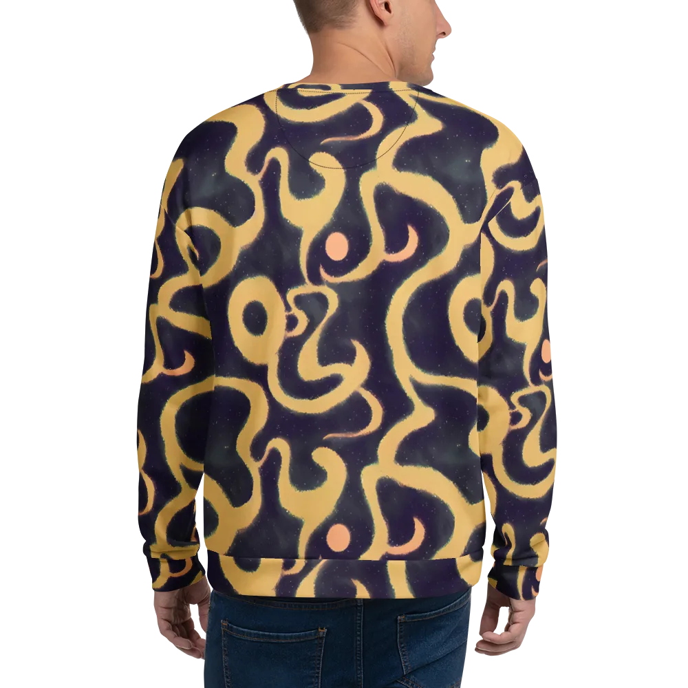 Midnight Ouroboros on Sweatshirt — Back