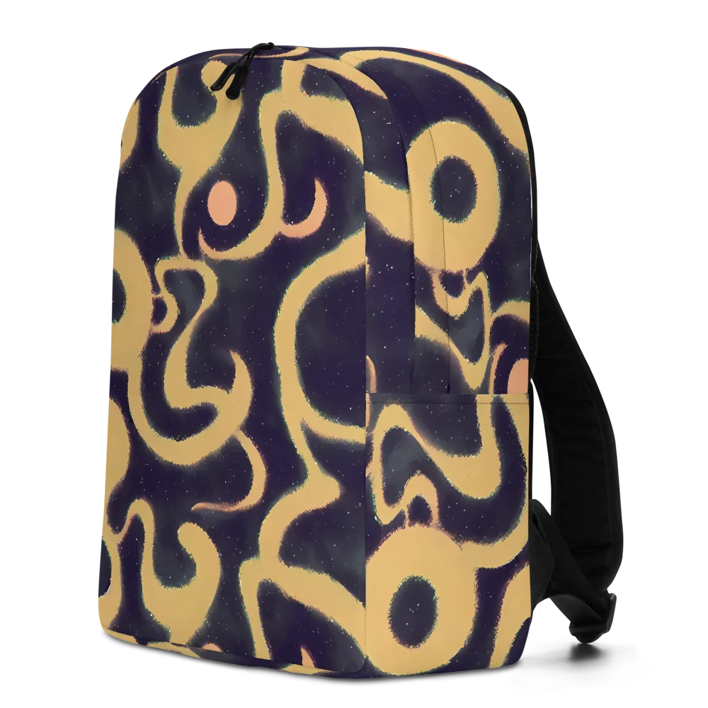 Midnight Ouroboros on Minimalist Backpack — Left