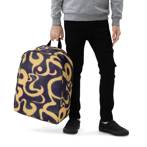 Midnight Ouroboros on a Minimalist Backpack