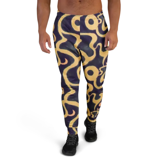 Midnight Ouroboros on a Men's Joggers