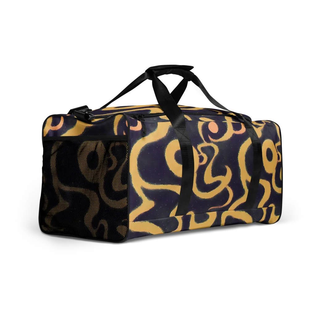 Midnight Ouroboros on Duffle Bag — Right Front
