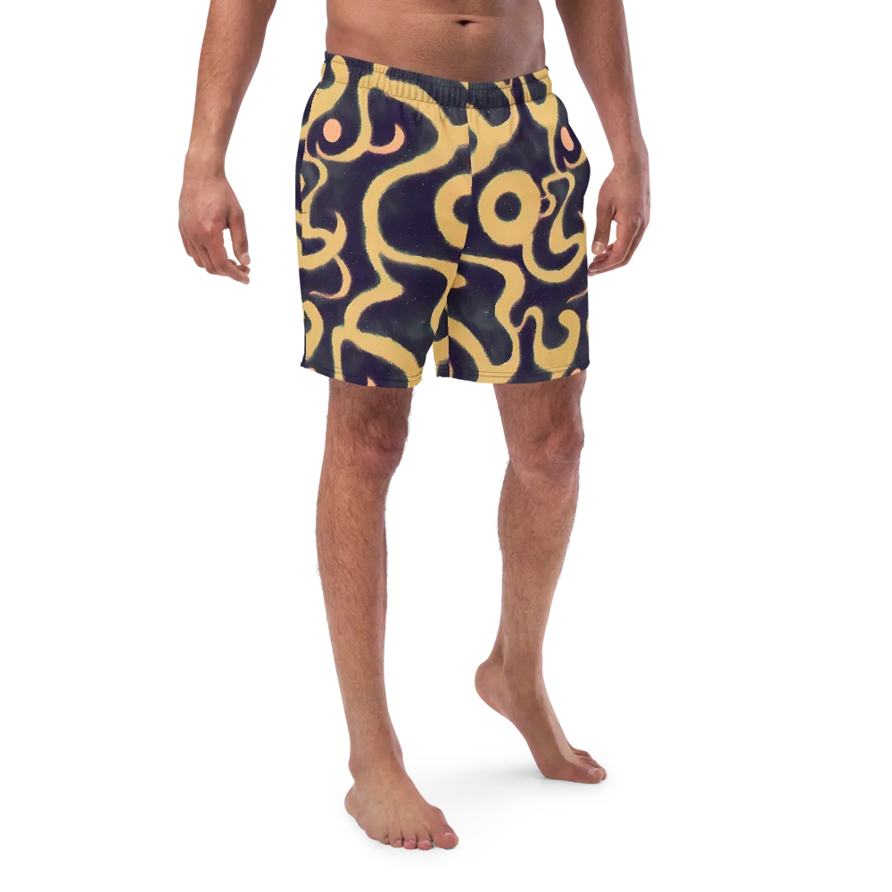 Midnight Ouroboros on Swim Trunks — Front