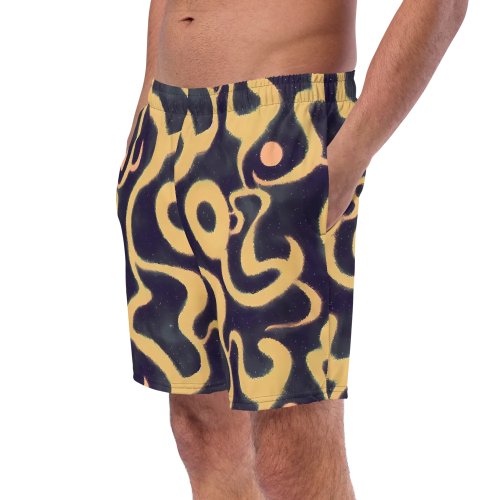 Midnight Ouroboros on Swim Trunks — Left Front